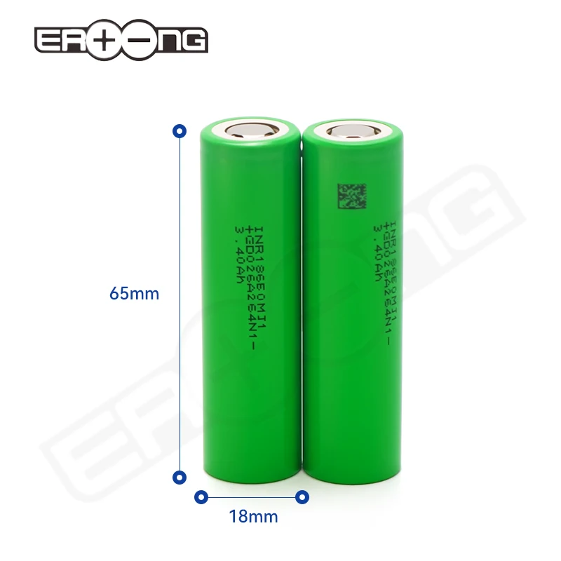 3.7V 18650 Lithium Ion Battery - 3500mah Rechargeable Cell