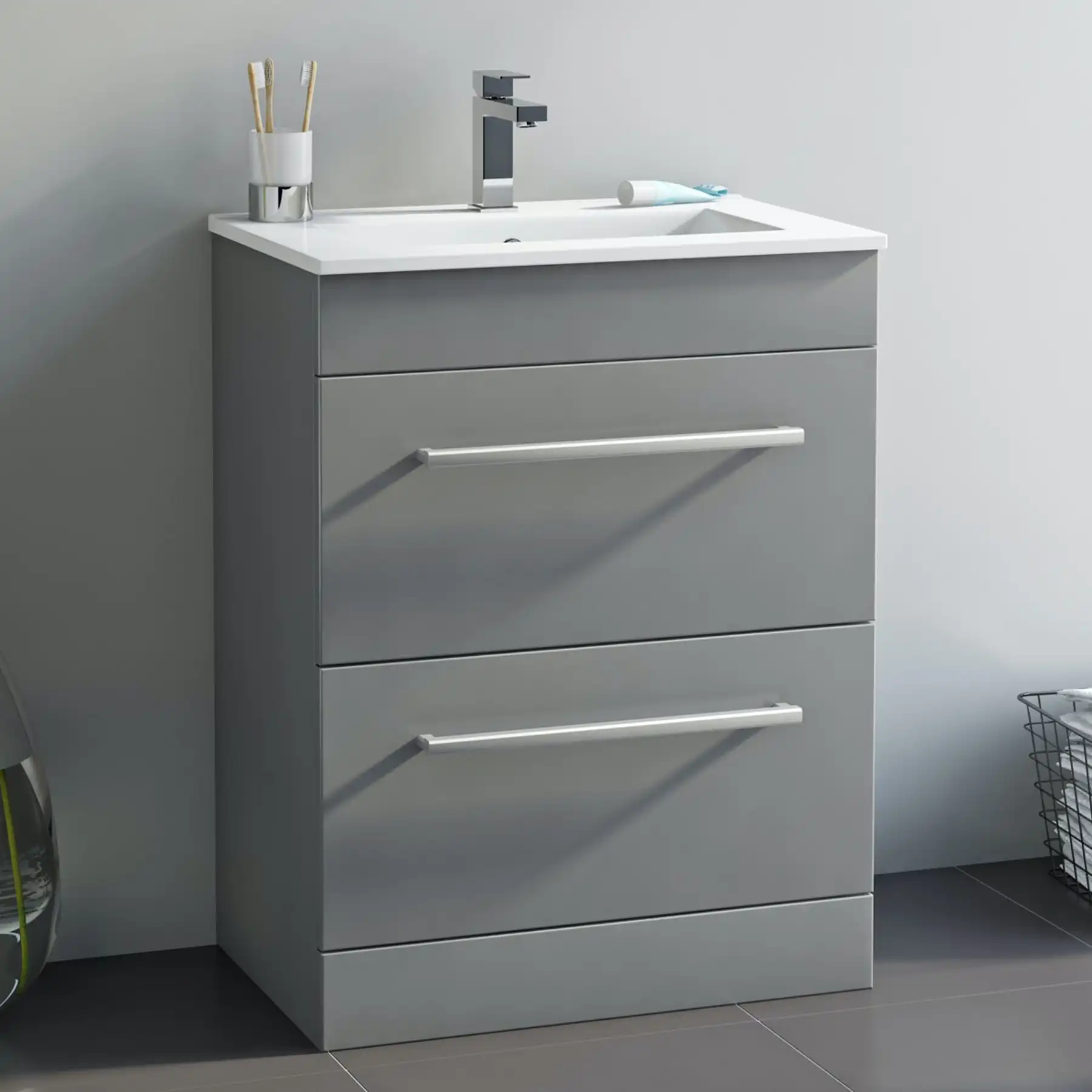 High End Design Rectangular Bathroom Hand Wash Basin square Shape Bathroom Basin Luxury Bathroom Sink with Vanity