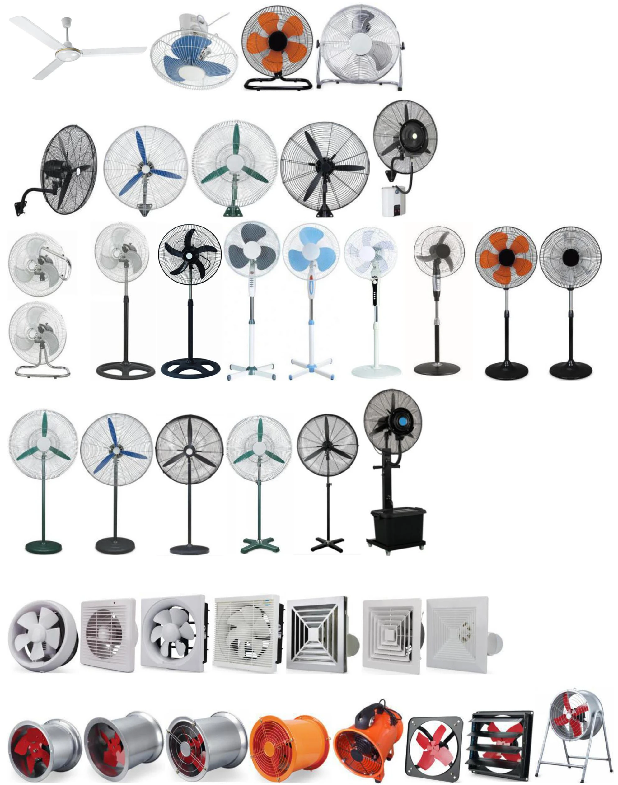 Fan Multi View ST- Air Circulation Vertical Fan Ventilation Fans Multi-function Floor ...
