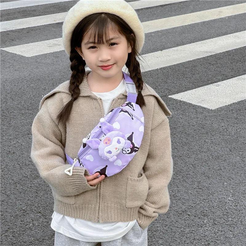 Lovely Cartoon Kuromi Plushie Stuffed Animal Toys Melody Cinnamoroll