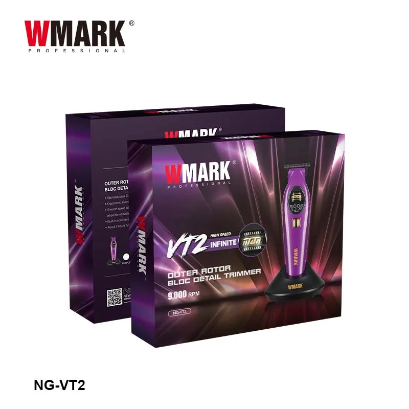 WMARK NG-V2 Outer Motor Rotor BLDC Hair Clipper Stepless Speed