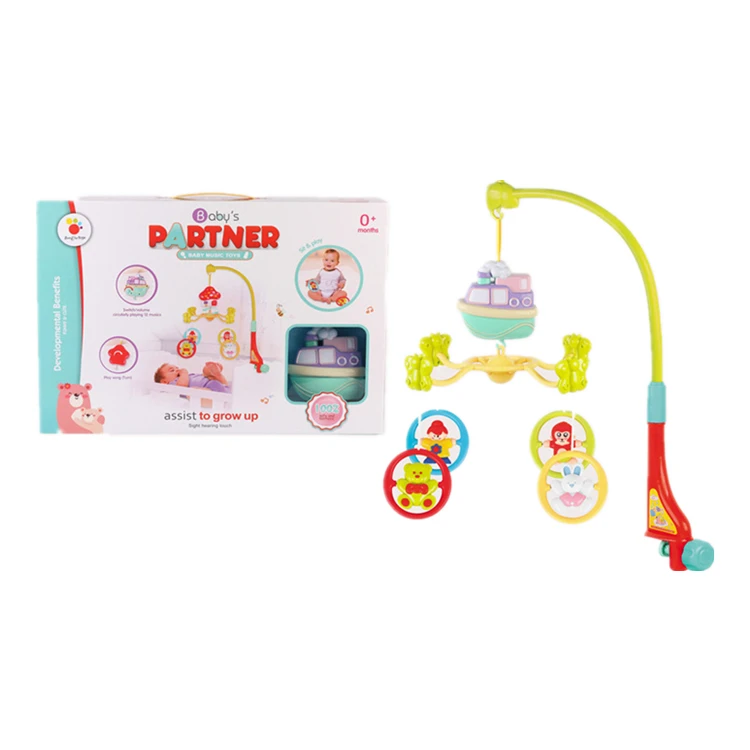 Высокое качество детские развивающие вращающийся Слип Велл детская кровать колокольчик Успокаивающая игрушка