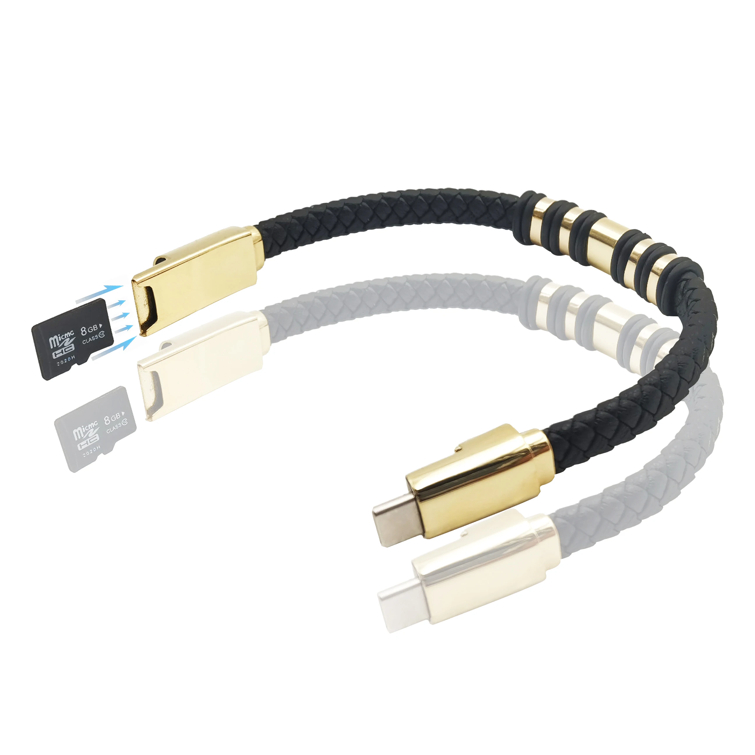 Auzev Bracelet Lightning Cable Data Charging Cord for iPhone - YouTube