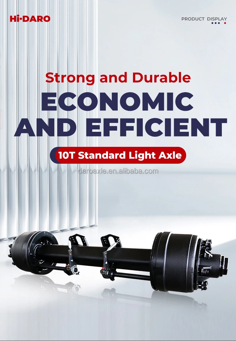 Daro Made American Style Truck Trailer Rear Axle 13ton 16 Ton 20ton