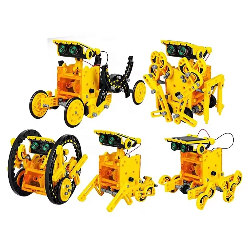 Индивидуальная развивающая игрушка 12 в 1 «сделай сам» Набор для создания научных роботов игрушечный робот на солнечной батарее детей
