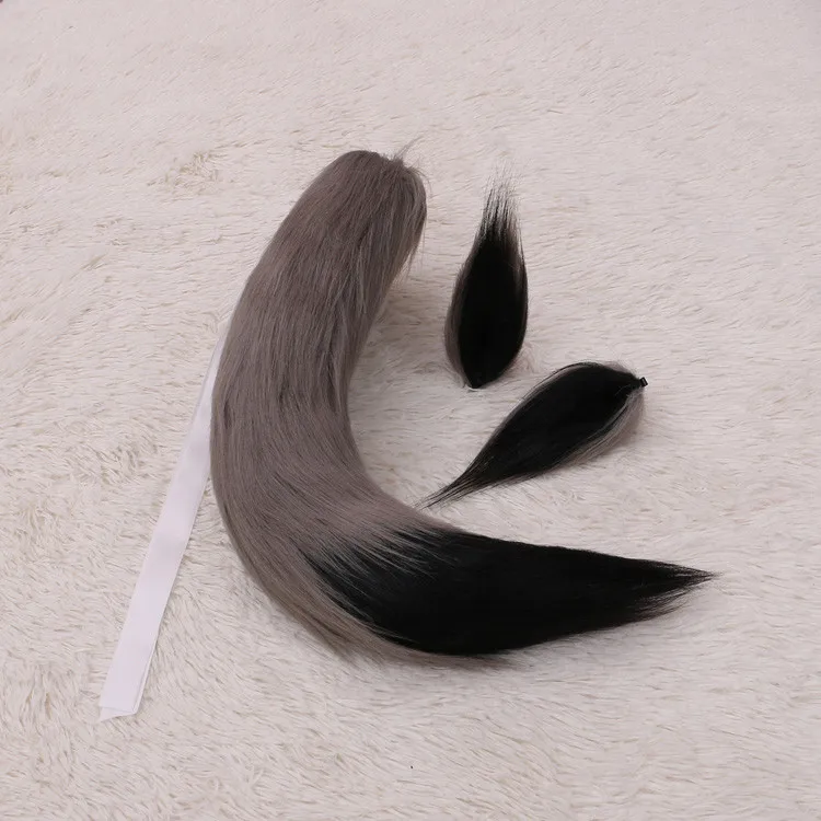 anime wolf ears and tail