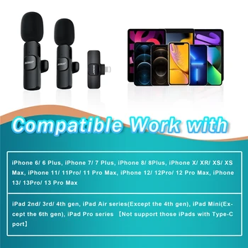 Wireless Multiple Scenarios Available Lavalier Microphone product image