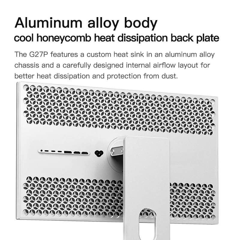 Kuycon G27P 27 Inch Monitor - 5K, 60hz, Curved IPS Display