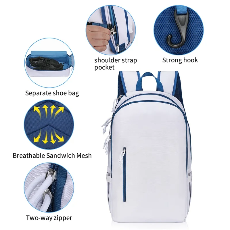 Outdoor Fashion Portable Soft Large Unisex Table Tennis Backpack Buy