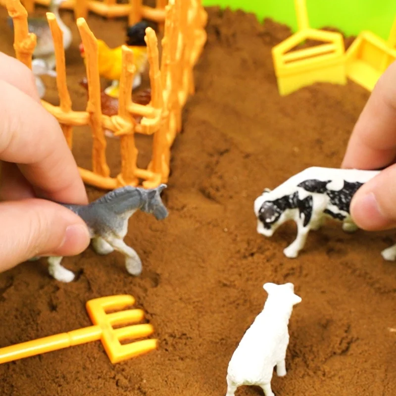 Kids Kabinet - Speelrijst boerderij mix - sensory play - Kids Kabinet