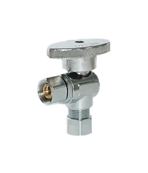 1/4 Turn Lead Free & DZR Solid Brass Angle  Valve.