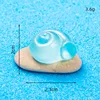 Luminous Blue Nautilus Shell