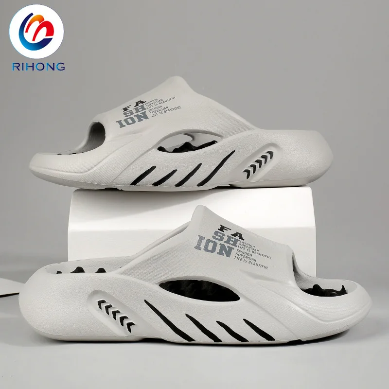 Cheap Wholesale Summer Waterproof  Eva Thickness Flat Sole House Fancy Chappal for Man