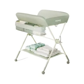 Baby diaper table foldable nursing table multifunctional massage diaper changing removable