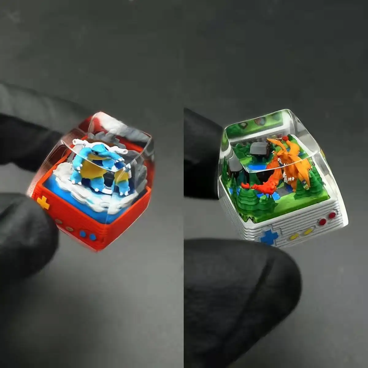 アーティザン 3D アニメ フィギュア レジン キーキャップ - ポケモン用