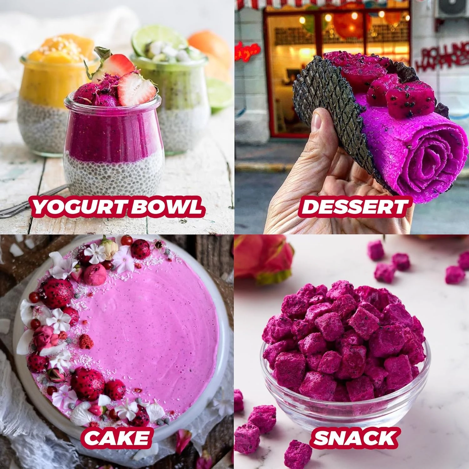 Freeze Dried Red Dragon Fruit Slices for Wholesale | Bulk B2B Supply Hcc242ee63bdc455995efc4c412d415beW