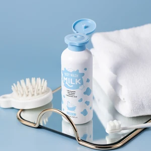 Private Label Organic Whitening Moisturizing Brightening Deep Cleansing Niacinamide Milk Body Cleanser Wash