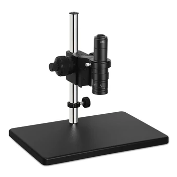 Aluminum Portable Microscope Stand Aluminum Microscope Accessory Kit Mechanical Microscope Tools