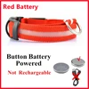 Pile bouton rouge