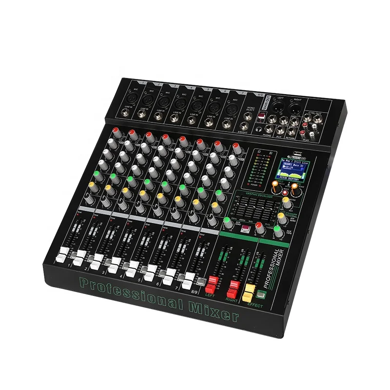 klimaks Elendig Porto Wholesale Best selling professional audio mixer console 8 channel From  m.alibaba.com