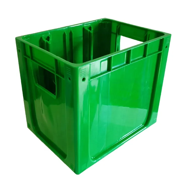 Heavy Duty Beer and Wine Glass Crate Stackable HDPE Plastic Mesh Style on Sale Drink Crate
