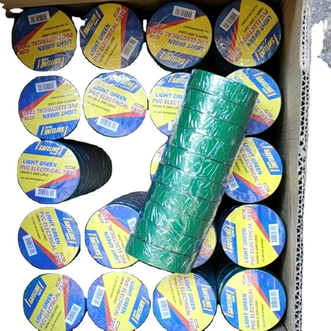 Yiwu factory General purpose pvc electrical insulation tape pipe wrapping warning tape customization brand OEM offer