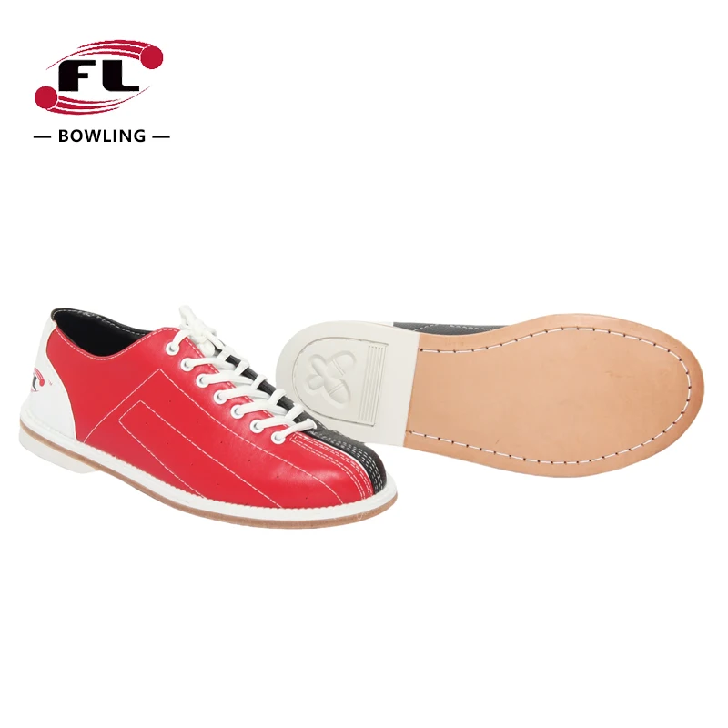 BowLingual 赤 OEM & ODM PU Bowling Shoes - Durable & Comfortable