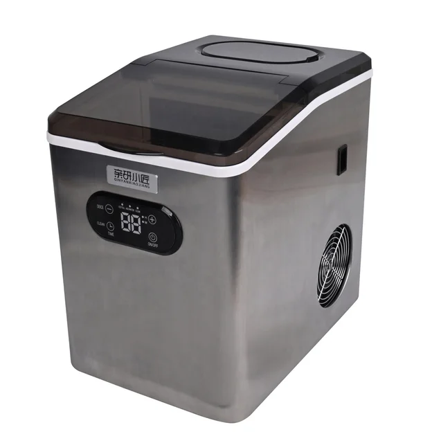 Commercial Home Countertop Electric Ice Maker with Cleaning Automatic Mini Ice Cube Maker New portable factory ice cube makers
