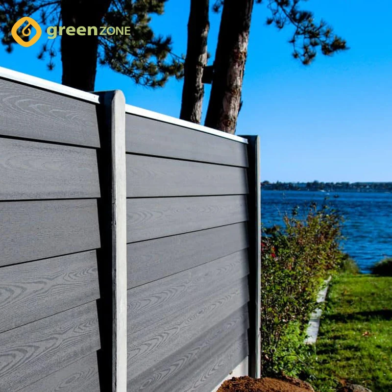 Greenzone  Wpc Garden Fence Decorative Composite Fence Panel Decorative Fencing