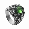 Vintage Silver Green Stone (US)