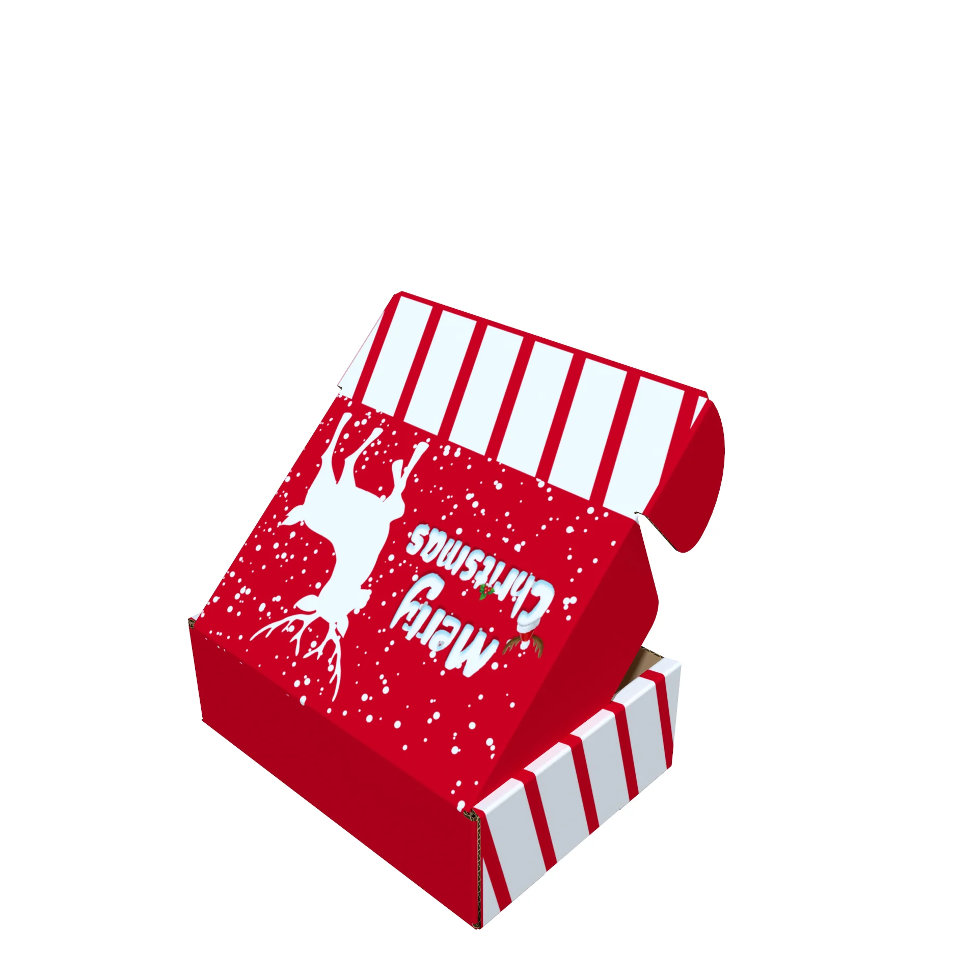 product wholesale calendar christmas tree gift packaging box santa claus clothing gift box christmas sweater sock packaging mail box-8