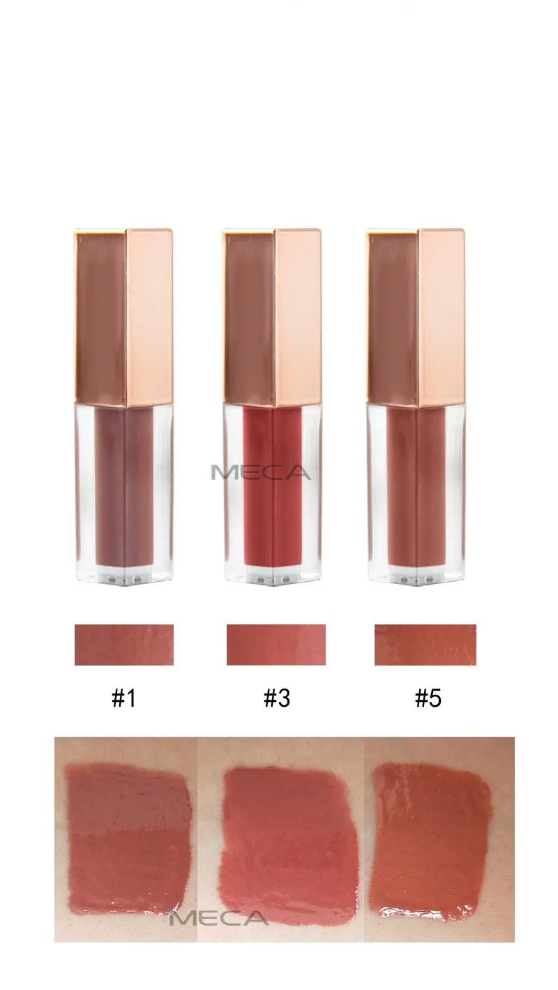 Your Own Brand Shiny Oem Mini Waterproof Wholesale Moisturize Long Lasting Tube Matte Factory Price Lip Gloss Private Label