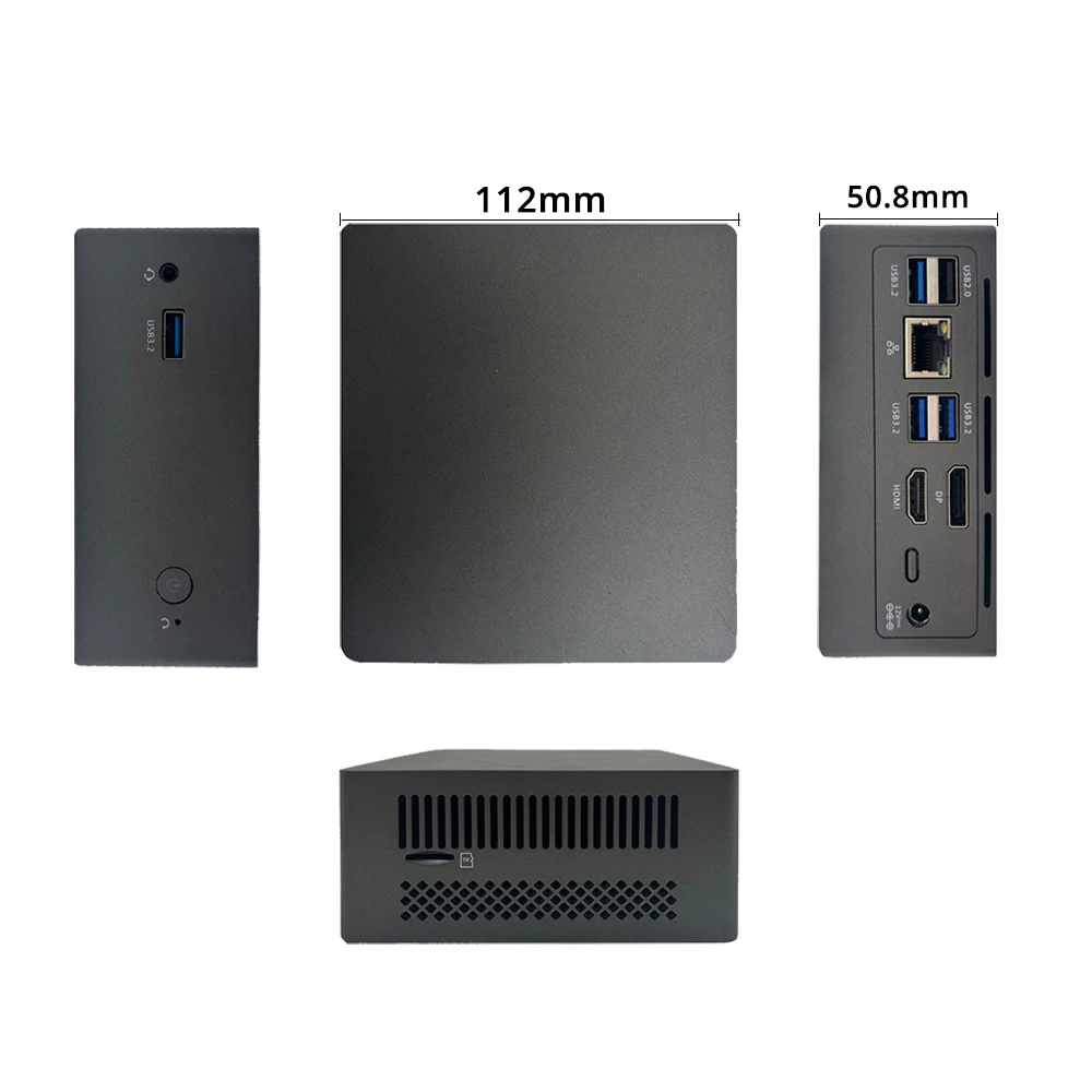 Mini PC SOYO M2 Plus - 16GB SSD 512GB - Intel N100 Gen12