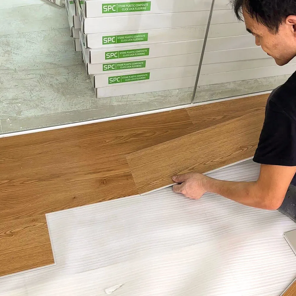 Cheap Unilin Click Spc Vinyl 4Mm 5Mm 6Mm Pvc Flooring Floor Tile Spc Flooring