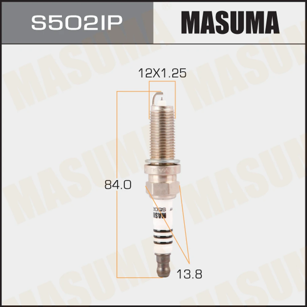 MASUMA S502IP Spark Plugs - Reliable Performance for Nissan