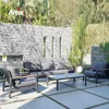 Charcoal Garden Sofa Set
