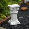 45cm high square top roman column