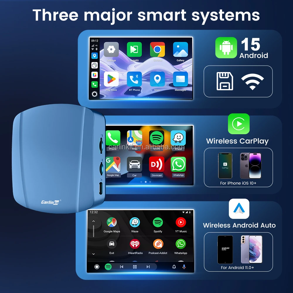 Carlinkit 8G 128G 512GB Tbox Ultra SM6350 5GHz CarPlay ワイヤレス