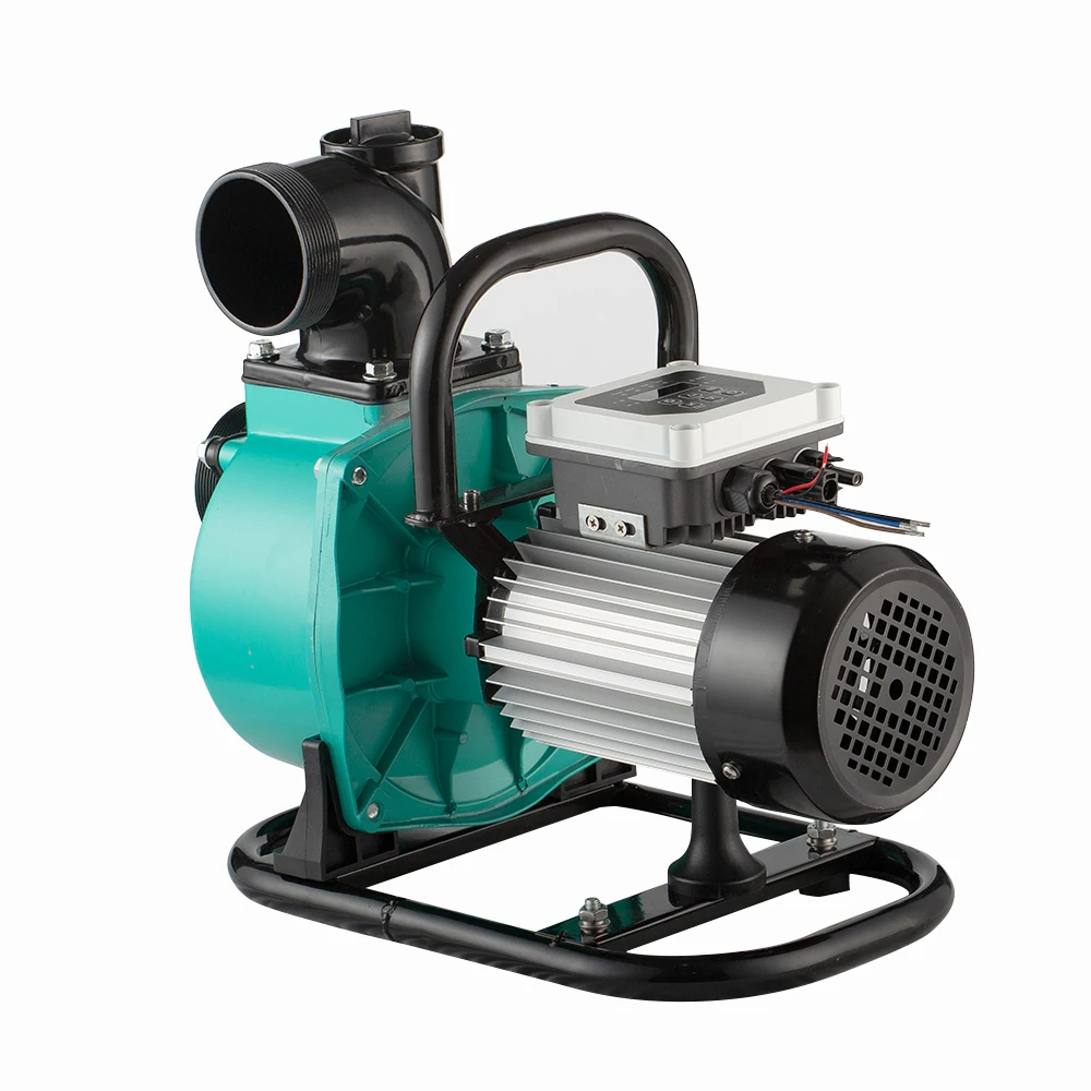 High Efficient PMSM Motor 1.2 HP Surface Solar Water Pump for Agriculture