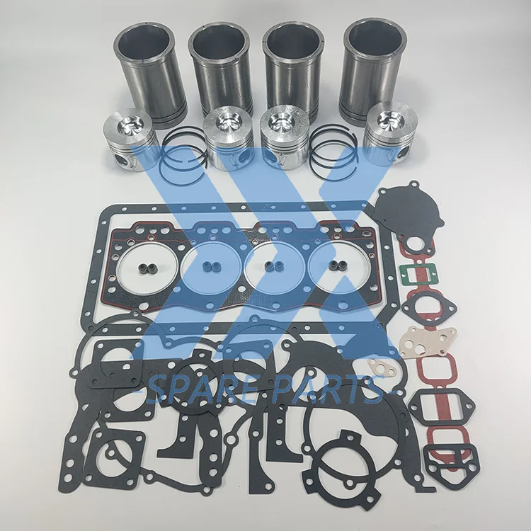 4DW91-38D Engine Overhaul Kit with Gasket Kit Spare Parts for FAWDE