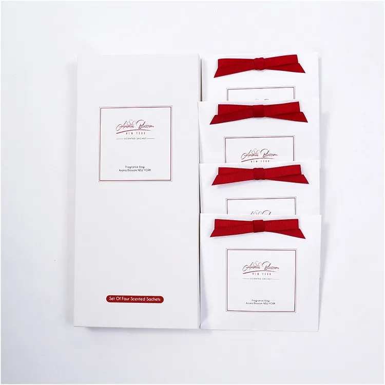 Bulk Order Low-Priced Hanging Ribbon Paper Bag Scented Sachet Incense Fragrance Home Decoration Air Freshener Pouch