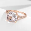 Rose gold main ring