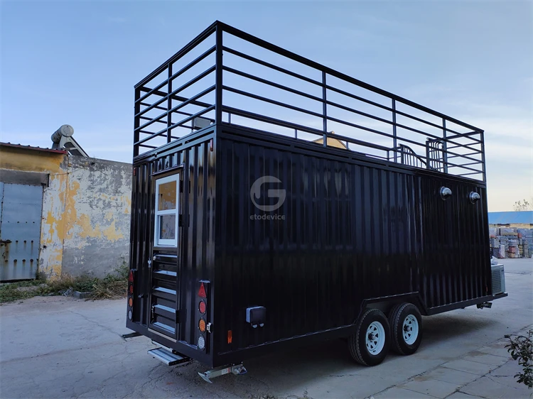 Concession Customized Country Mobile Food Trailer Street Concession ...