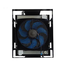 24V DC Refriration Heat Exchanr Fan 1500W AC Power New 6000BTU 3000BTU Oil Cooler Construction Machinery Including Motor