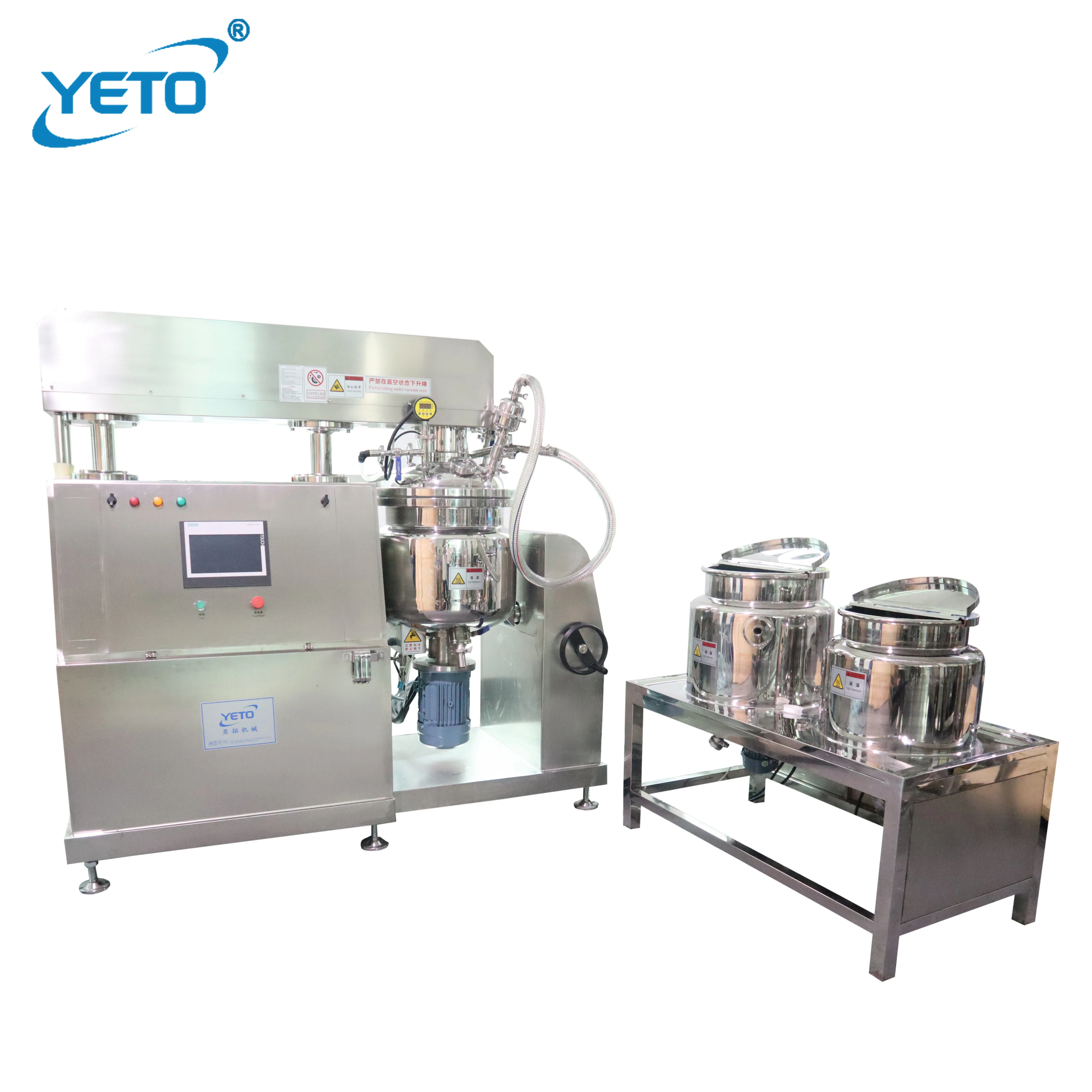 Вакуумный эмульгирующий гомогенизирующий миксер косметическая фармацевтическая мазь для крема оборудование