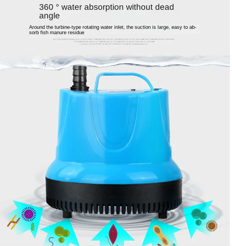 Submersible Filter Pump Water Pump Aquarium Pump For Aquarium Fish Tank