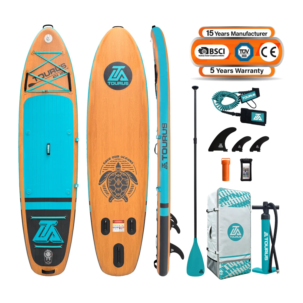 TOURUS Inflatable Paddle Board - 11'x33''x6'' SUP Board