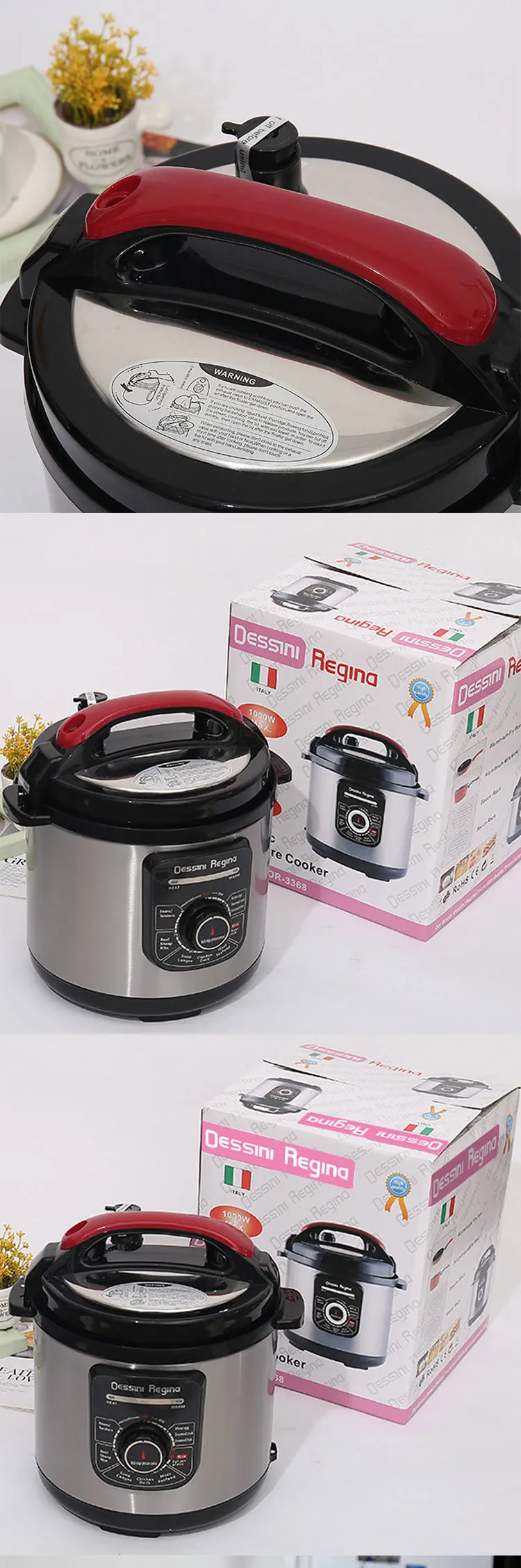 Multifunctional 6l Or3368 Dessini Regina Stainless Steel 10 In 1