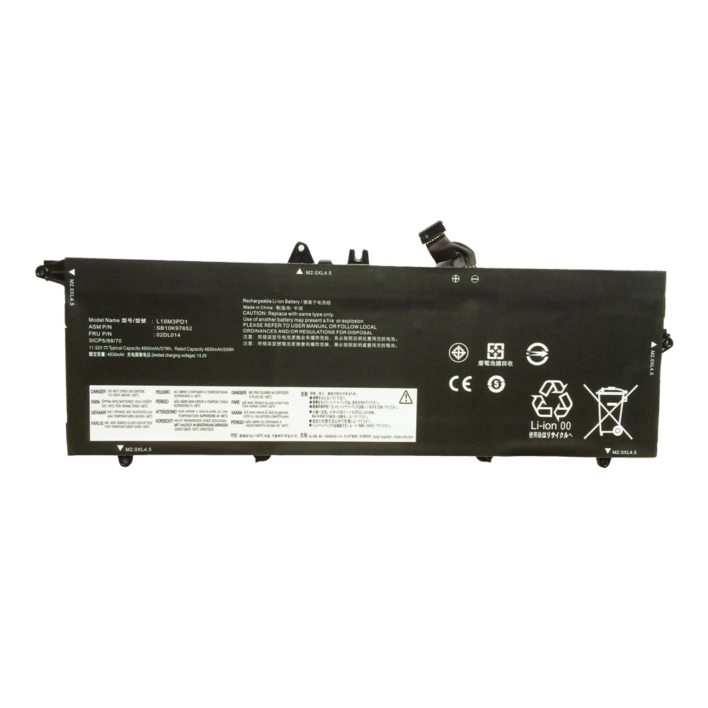 NEW Genuine L18L3PD1 L18M3PD1 L18C3PD2 Battery for Lenovo ThinkPad
