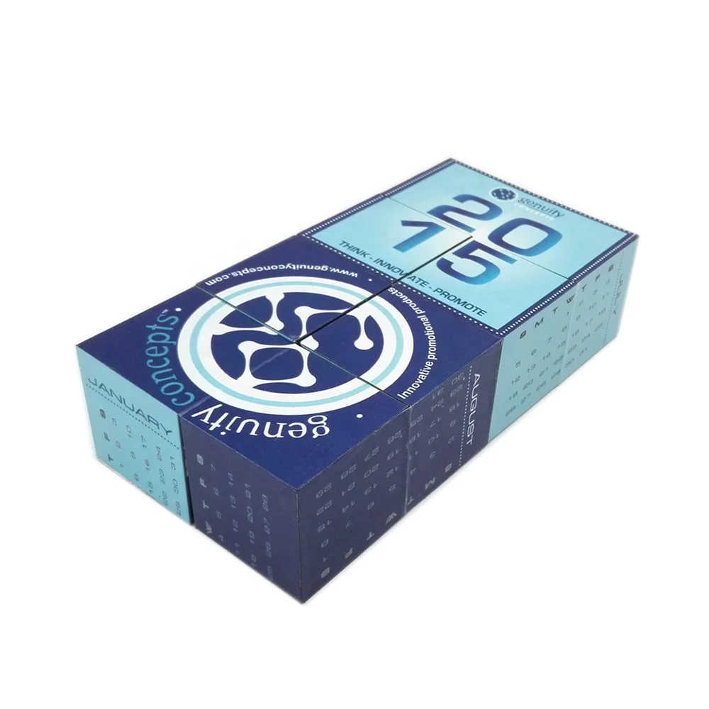 Custom Plastic Folding Infinity Cube Toy Magnetic Puzzle